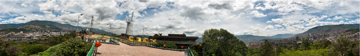 Panorama Medellín Pueblito Paisa Colombia
