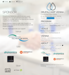 Drupalcamp Vienna 2013 - Connecting Open Minds - Screenshot Sponsor Site