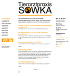 Screenshot Tierarztpraxis Sowka Startseite
