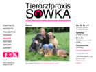 Screenshot Tierarztpraxis Sowka Galerie