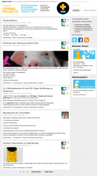 Screenshot Belichtung Website - Blog