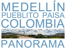Medellín Pueblito Paisa Colombia Panorama