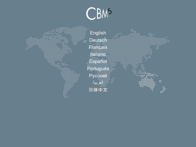 Screenshot CMB5 Website