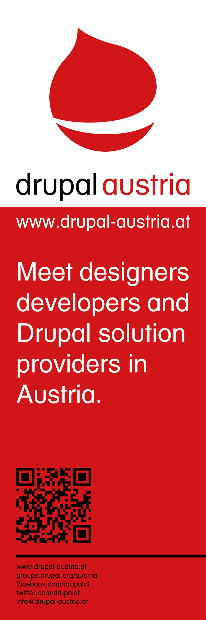 Drupal Austria Deckenhänger