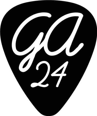 Guitar Academy 24 Logo Plektren