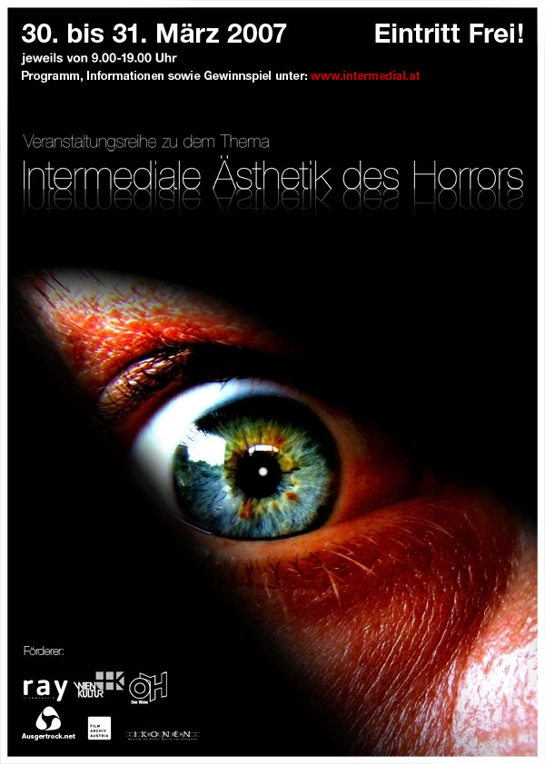 Poster Intermediale Ästhetik des Horrors